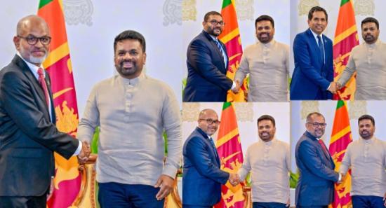 AKD Meets Maldives Dep Speaker, Ministers